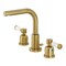 Fauceture FSC8953DPL 8" Widespread Bathroom Faucet, Brushed Brass FSC8953DPL - alternate 1